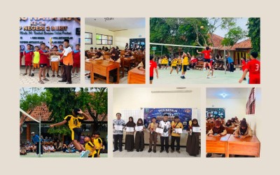 Meriah! SMP Negeri 2 Mirit Rayakan Dies Natalis ke-34 dengan Lomba Bola Voli dan OSN Tingkat SD sekecamatan Mirit!
